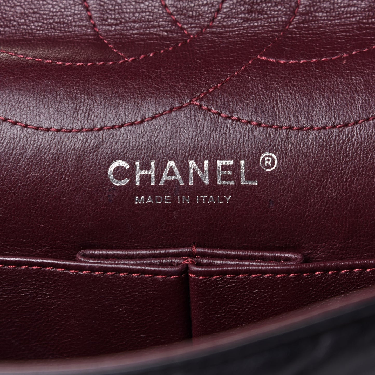 Aged Calfskin Quilted 2.55 Reissue 227 Flap Black
