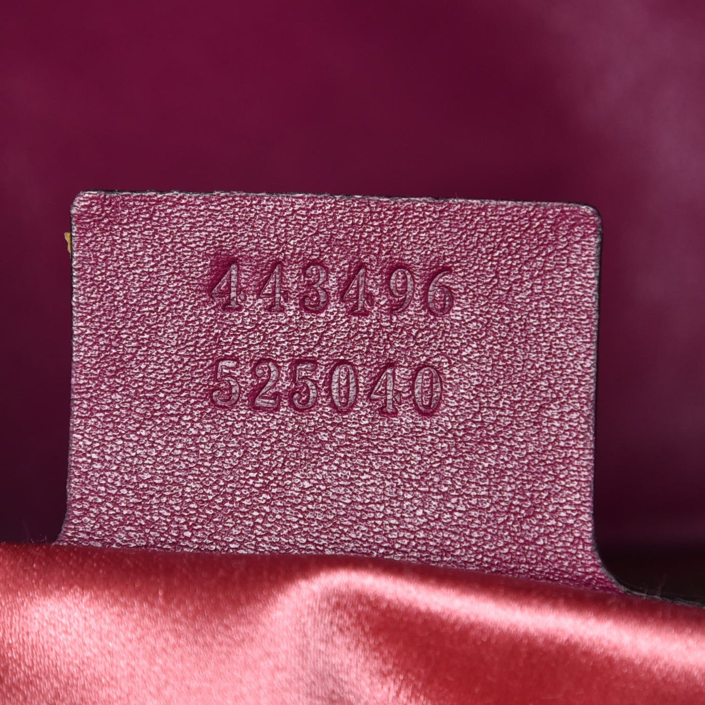 Velvet Matelasse Medium GG Marmont Shoulder Bag Fuchsia Violet Cyclamen