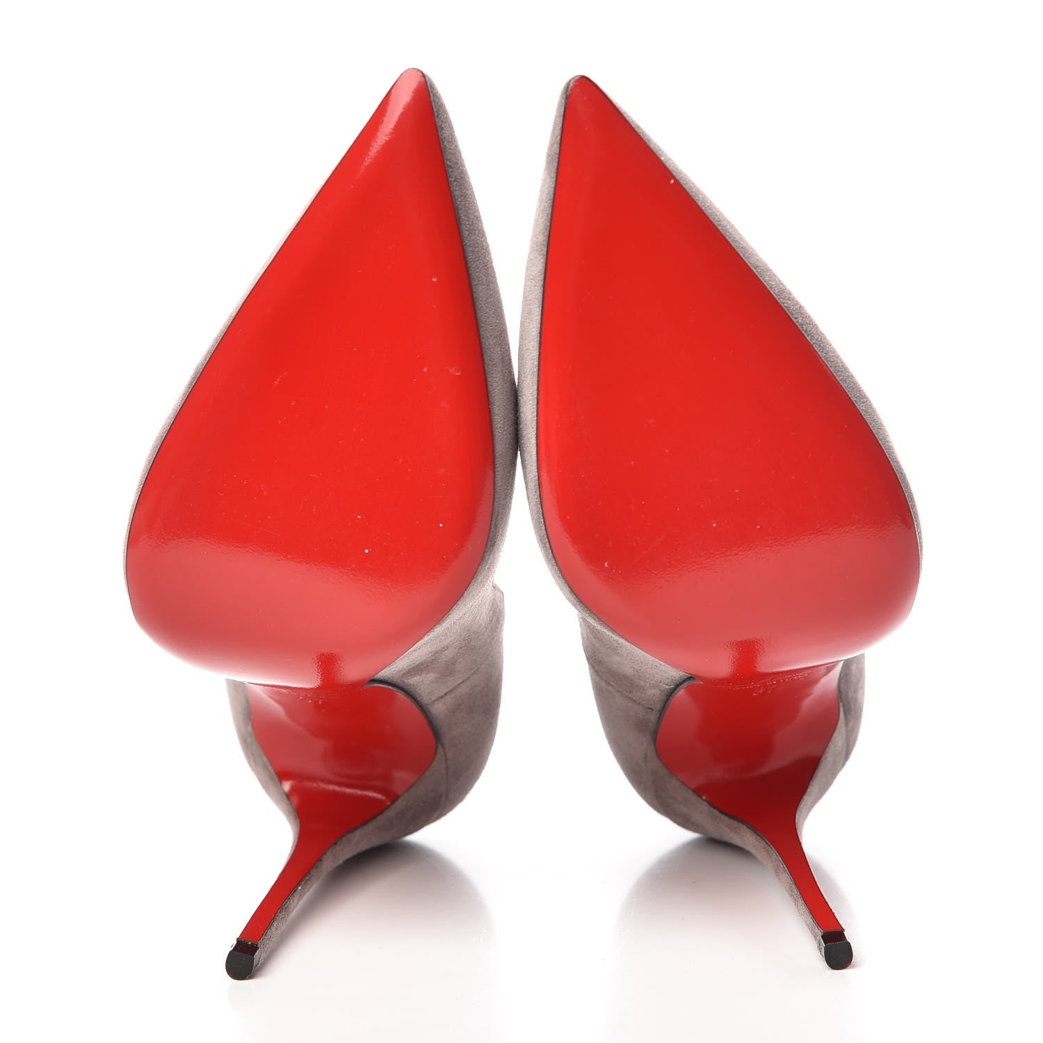 Christian Louboutin Veau Velours So Kate 120 Pumps 37 Storm 5 of 8