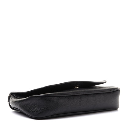 Gucci Pebbled Calfskin Medium Soho Flap Crossbody Black 4 of 13