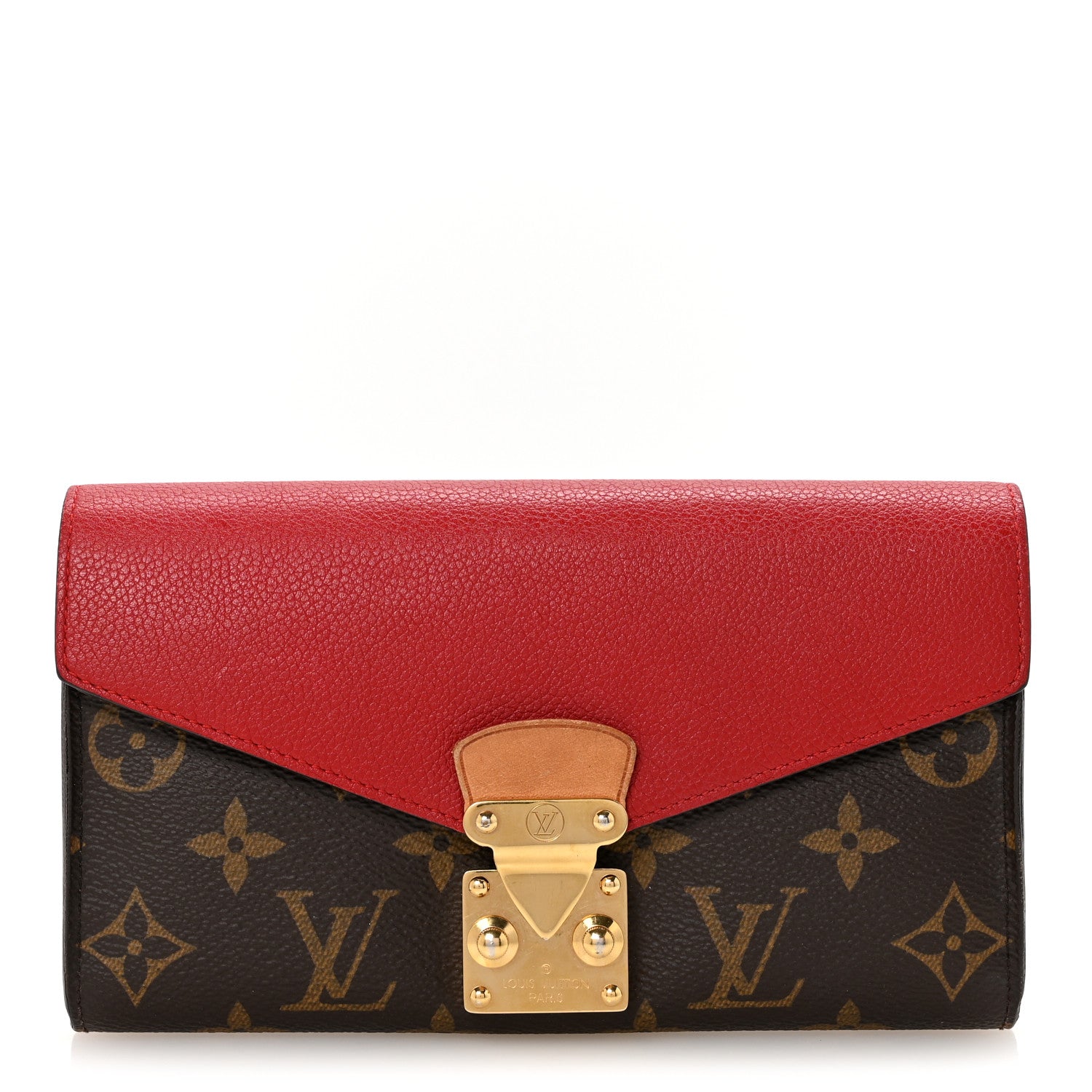 Louis Vuitton Monogram Pallas Wallet Cherry 1 of 6