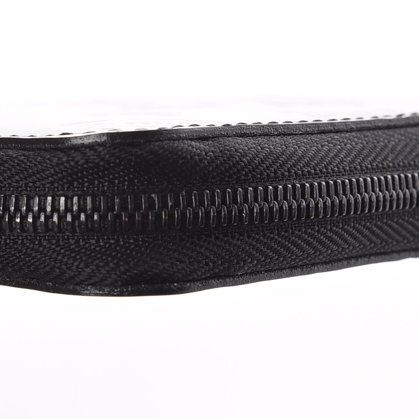 Vernis Zippy Coin Purse Wallet Noir Magnetique