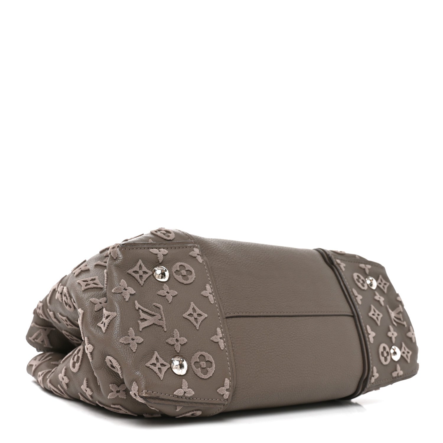 Louis Vuitton Monogram Tuffetage Ayers Tote W PM Grey 4 of 10