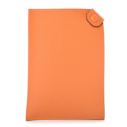 Hermes Epsom Tarmac PM Passport Holder Abricot 1 of 7