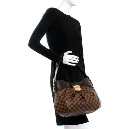 Louis Vuitton Damier Ebene Sistina MM 2 of 7