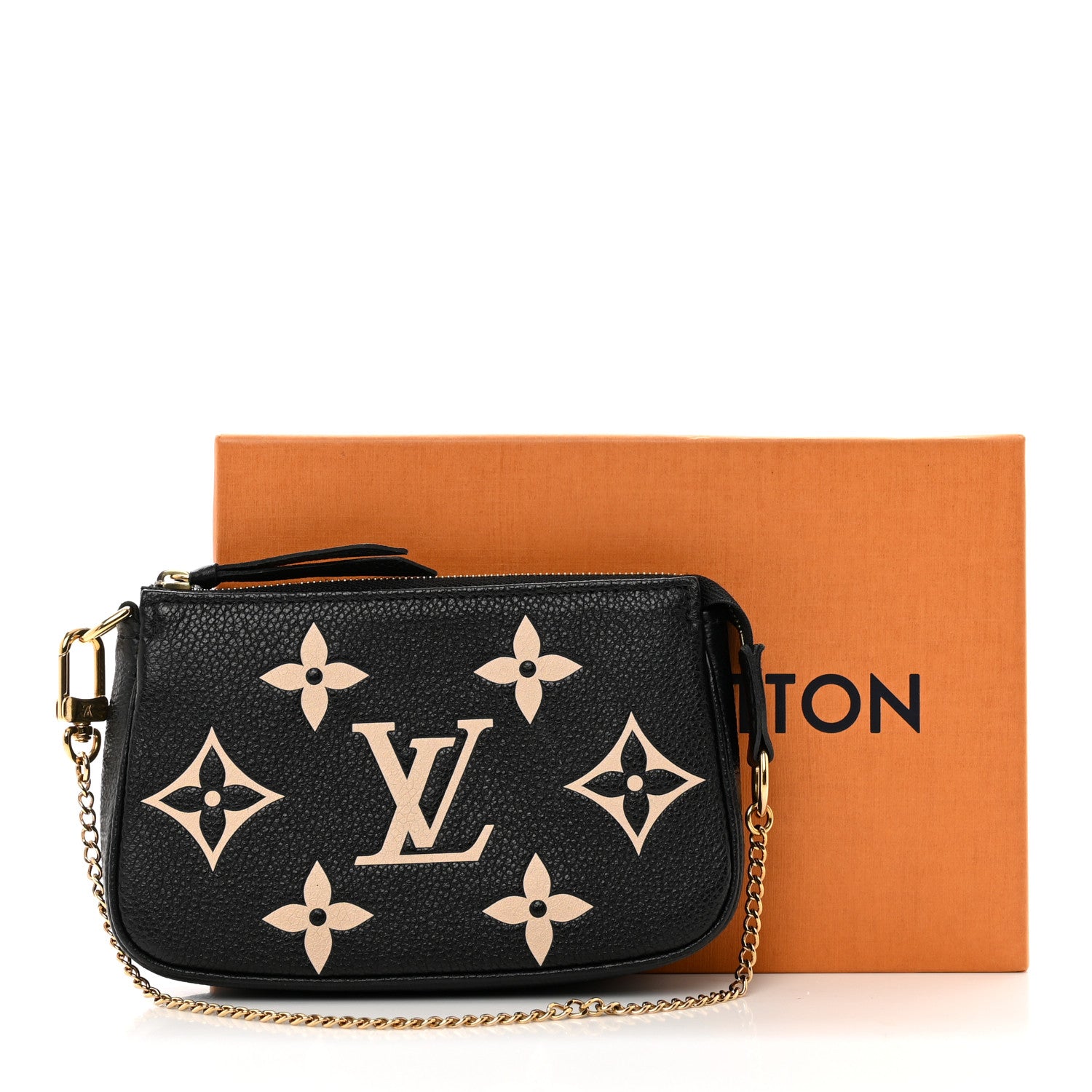 Louis Vuitton Empreinte Monogram Giant Mini Pochette Accessories Black 7 of 7