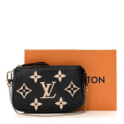 Louis Vuitton Empreinte Monogram Giant Mini Pochette Accessories Black 7 of 7