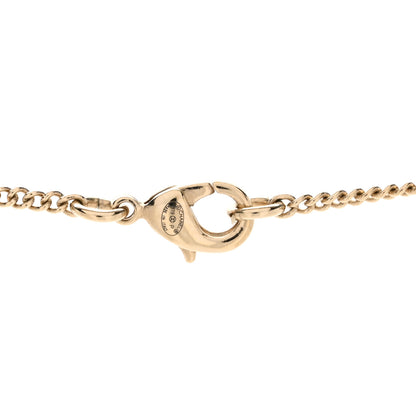 Chanel Baguette Crystal High Society CC Pendant Necklace Gold 4 of 4