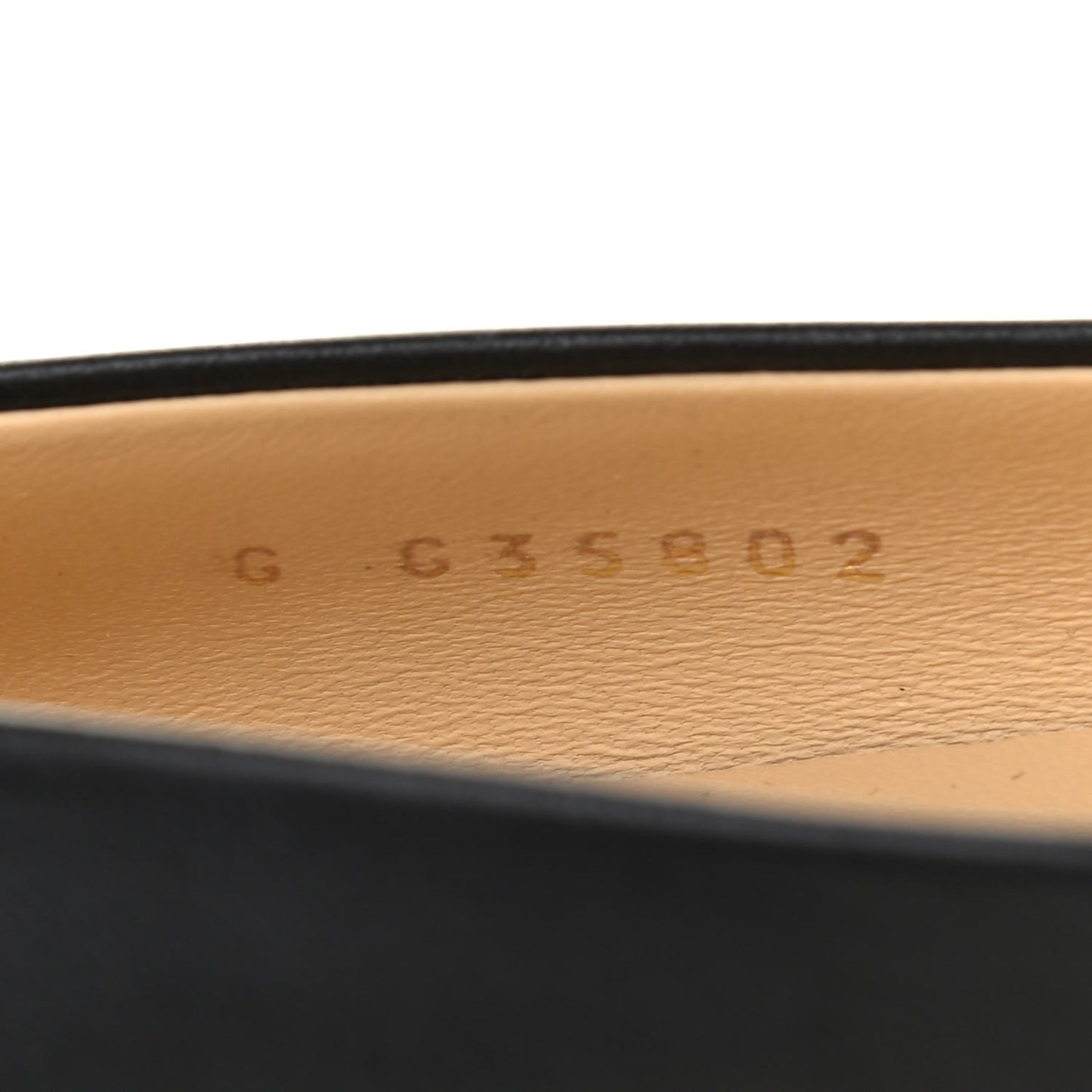 Goatskin Grosgrain Cap Toe CC Pumps 36 Black