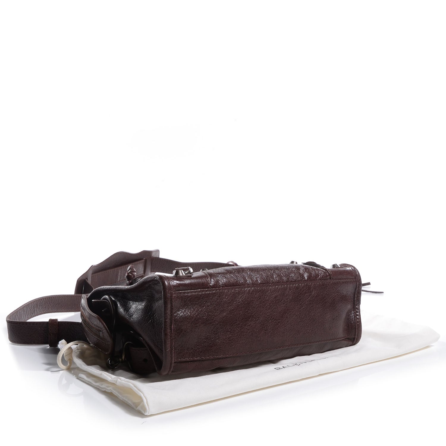 Balenciaga Agneau Mini City Cigare Fonce 4 of 11
