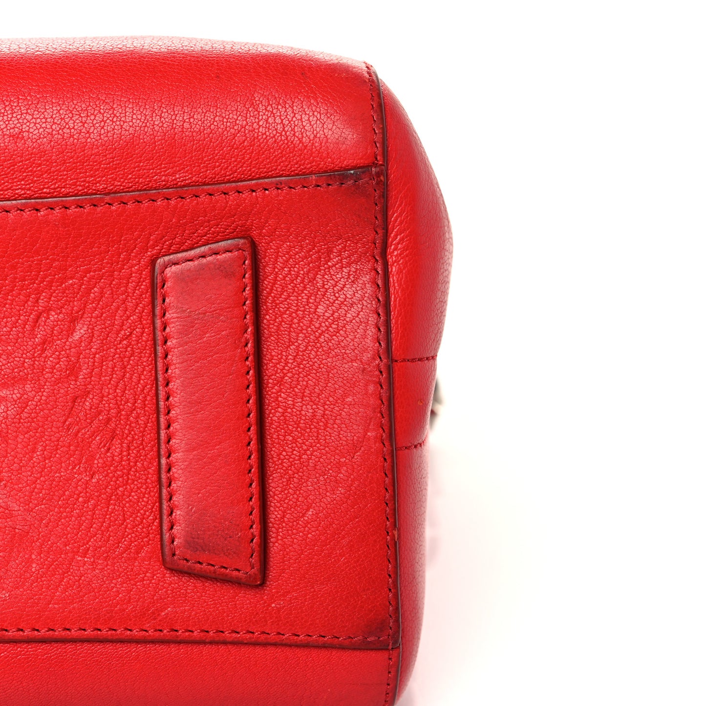 Sugar Goatskin Medium Antigona Red