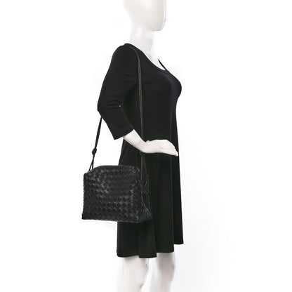 Bottega Veneta Nappa Intrecciato Small Loop Camera Bag Black 2 of 8