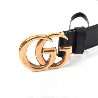 Gucci Calfskin Double G 30mm Belt 85 34 Black 7 of 8