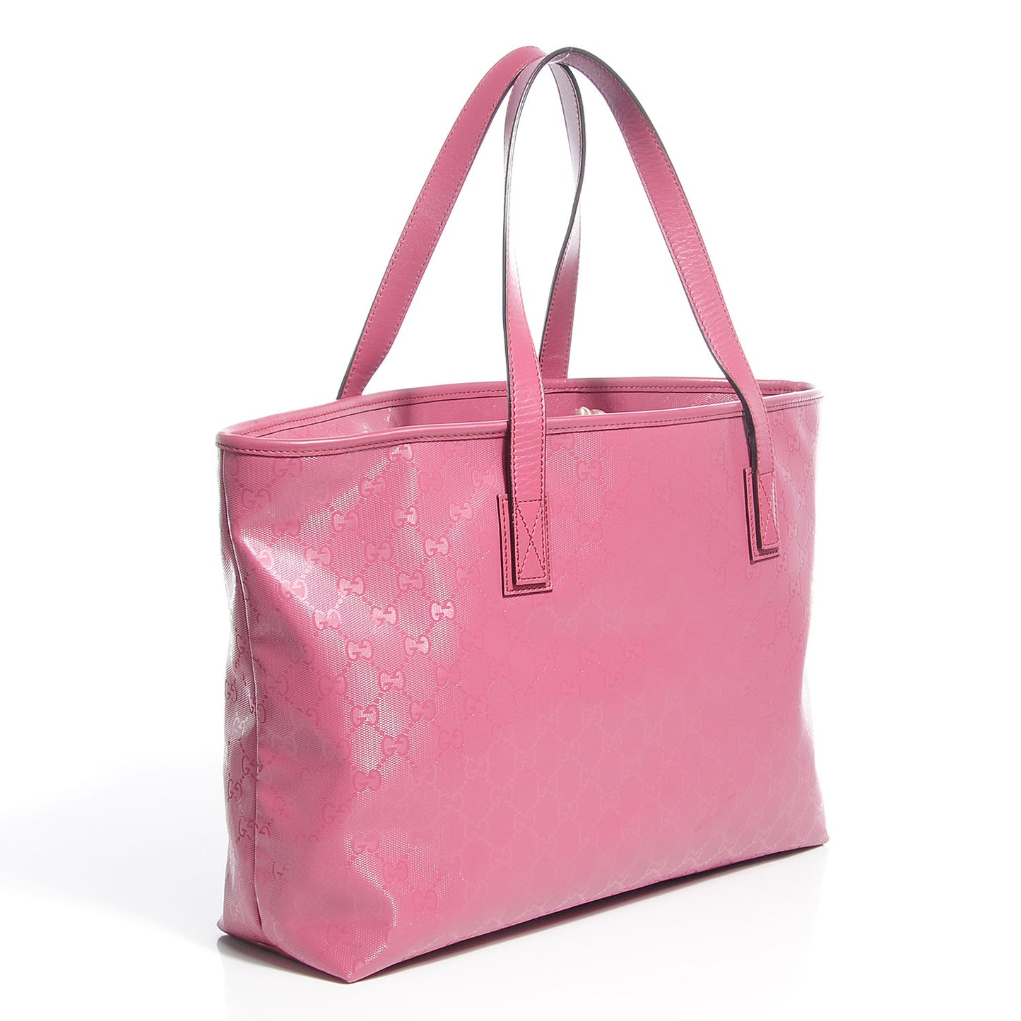 Imprime Monogram Medium Zippered Shopping Tote Vintage Rose