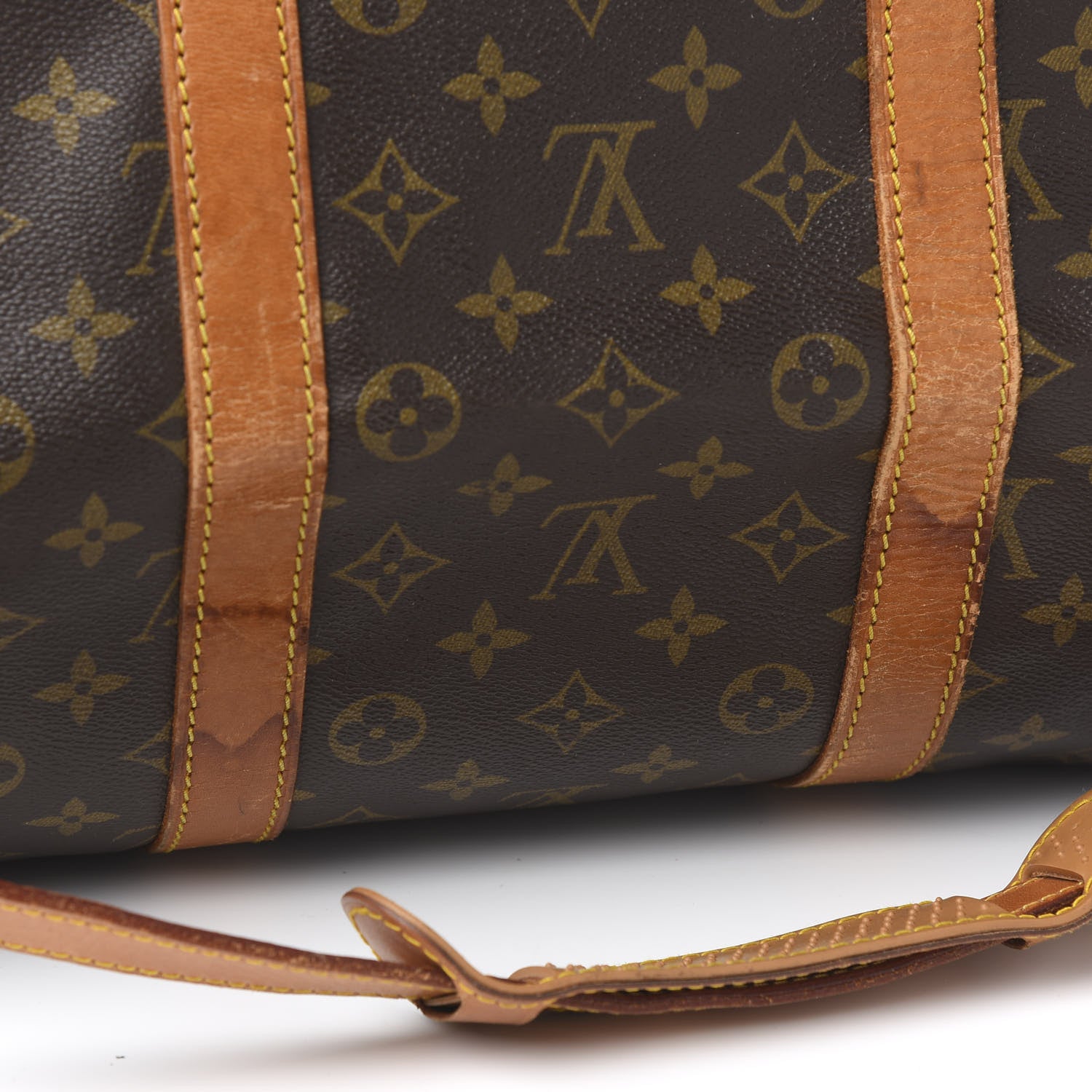 Louis Vuitton Monogram Keepall Bandouliere 55 11 of 12