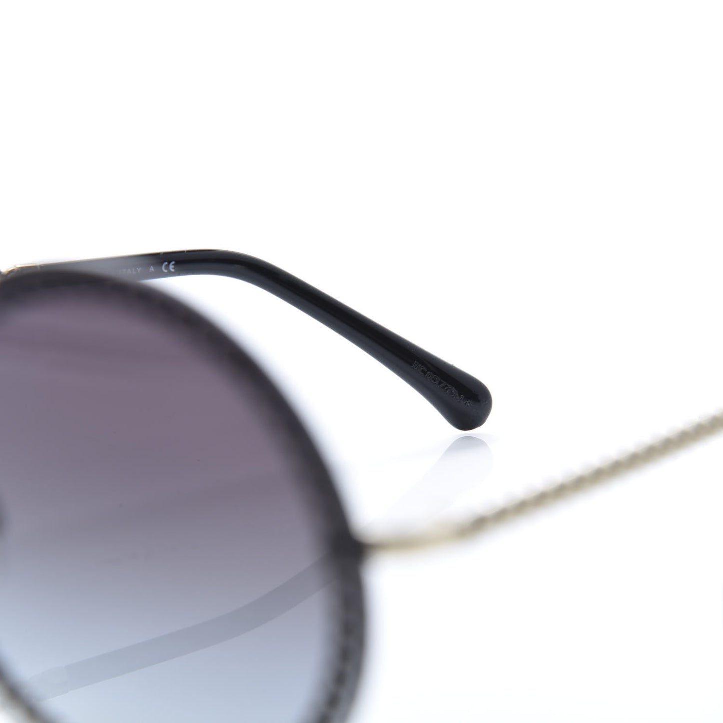 Round Chain Sunglasses 4245 Gold