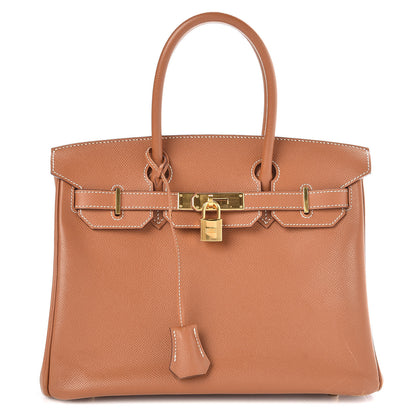 Hermes Epsom Birkin 30 Gold 1 of 40