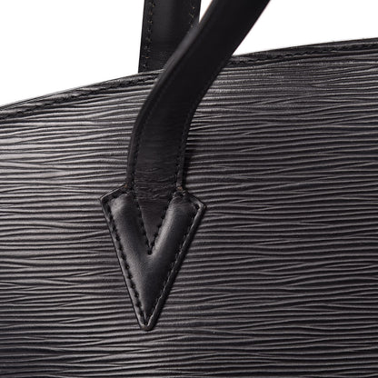 Louis Vuitton Epi Saint Jacques GM Black 9 of 15