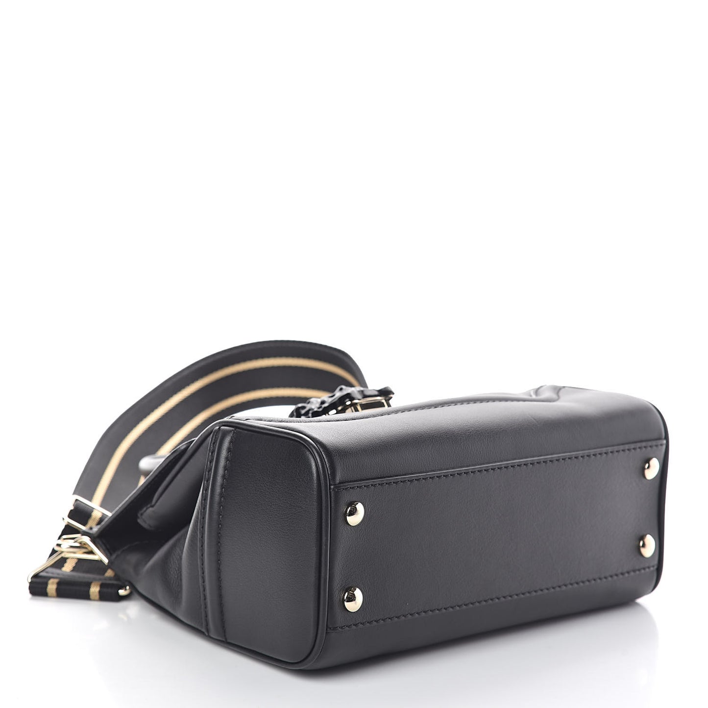 Calfskin Medium Palazzo Empire Bag Black