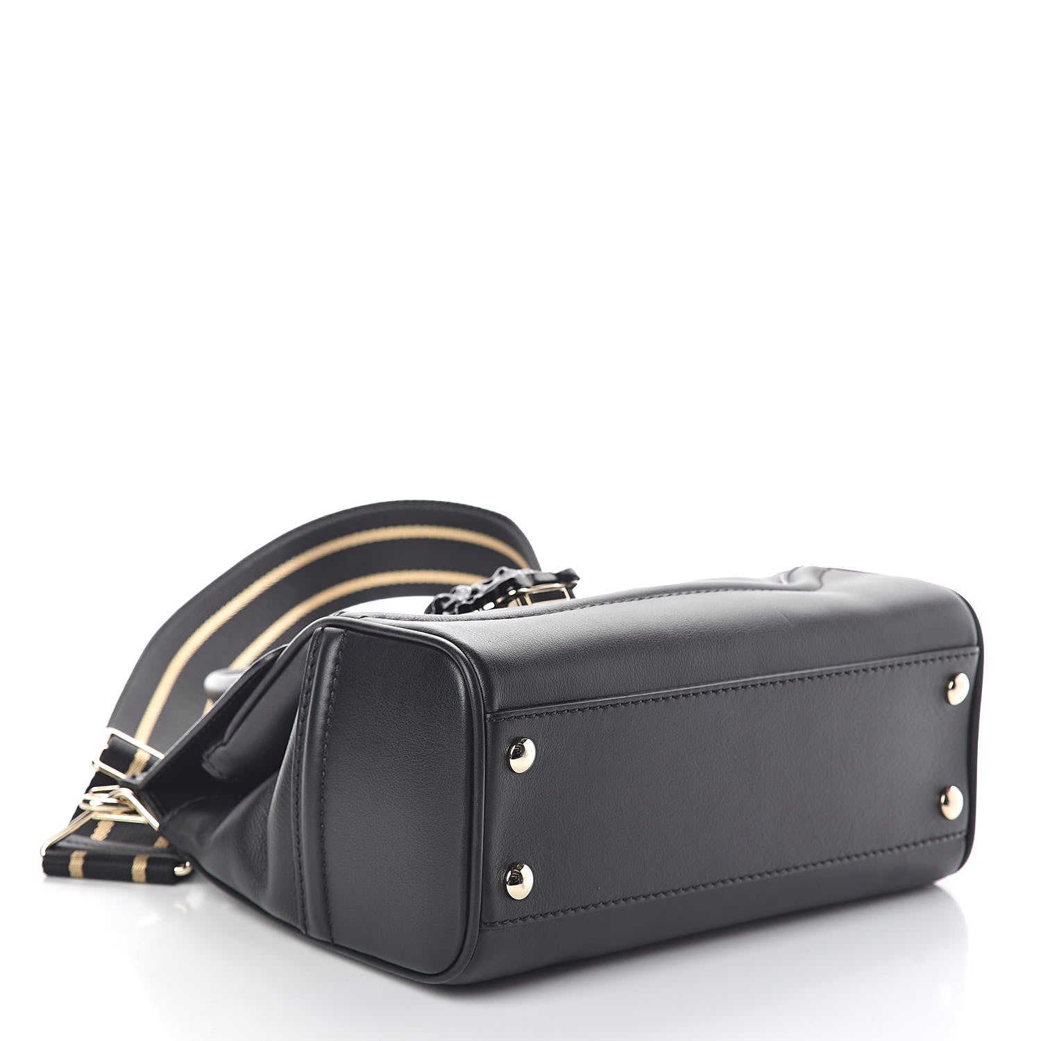 Versace Calfskin Medium Palazzo Empire Bag Black 4 of 9