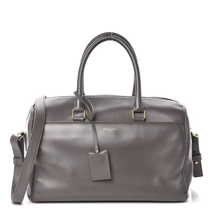 Saint Laurent Calfskin Classic Duffle 6 Earth 1 of 16