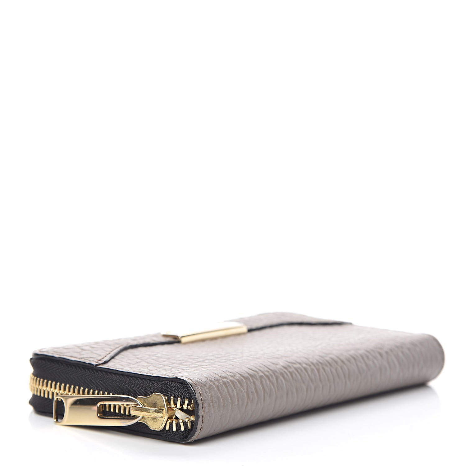 Burberry Heritage Grain Zip Around Wallet Pale Taupe 4 of 11