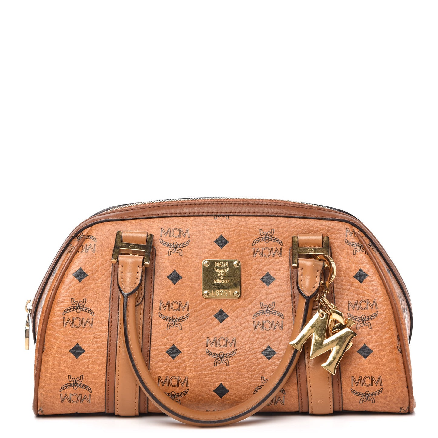 Visetos Boston Bag Cognac
