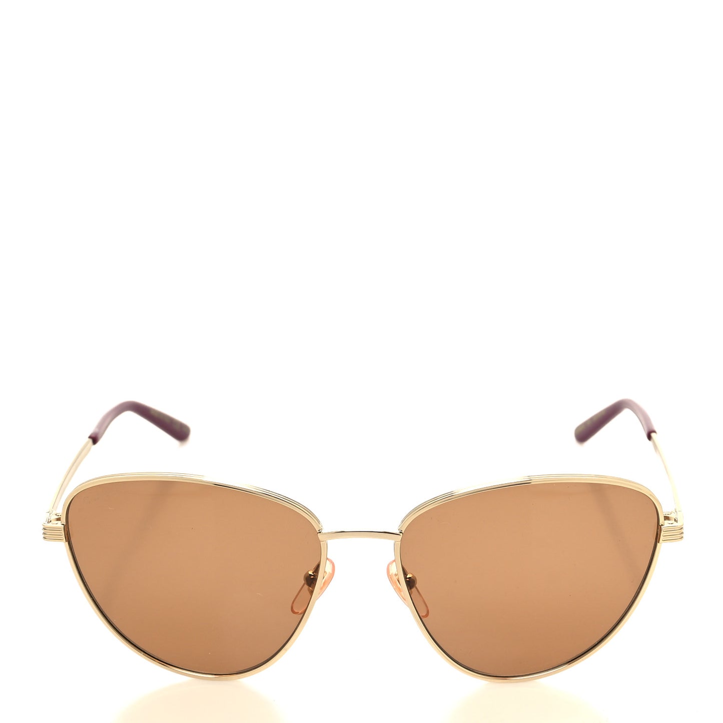 Cat Eye Logo Sunglasses GG0803S Gold