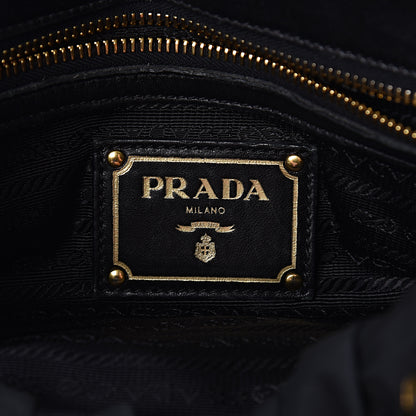 Prada Tessuto Nylon Gaufre Shopping Satchel Black 6 of 18