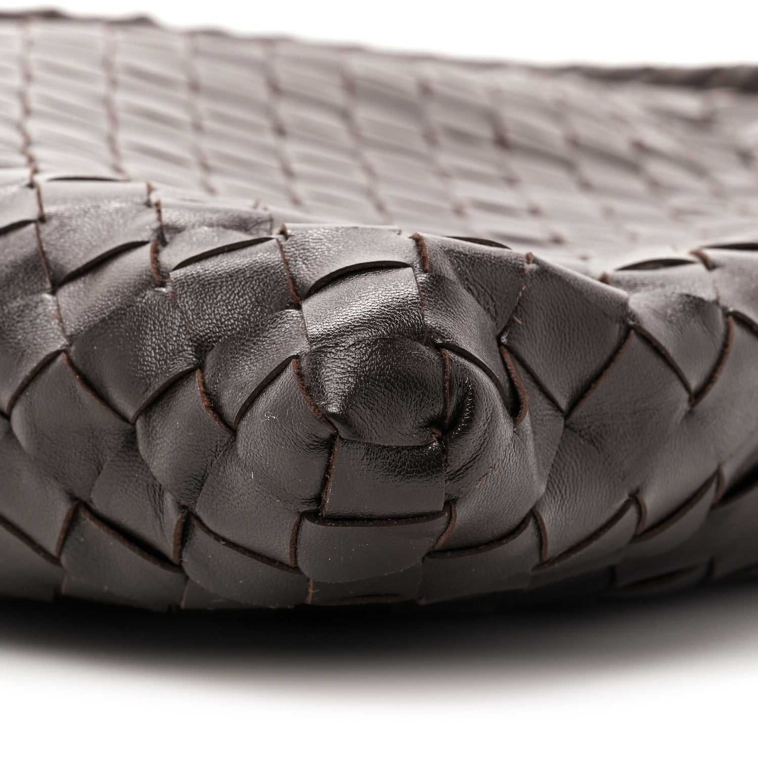 Bottega Veneta Calfskin Intrecciato Large Hop Ebano 7 of 8