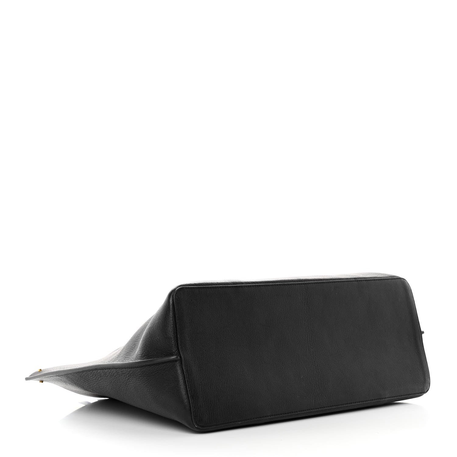 Valentino Garavani Calfskin Large Vlogo Tote Black 4 of 15