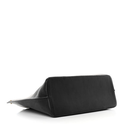 Valentino Garavani Calfskin Large Vlogo Tote Black 4 of 15