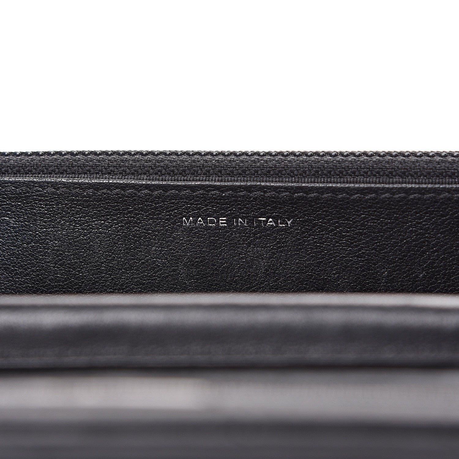 Chanel Sheepskin Chevron Quilted Reissue Wallet On Chain WOC So Black 6 of 13