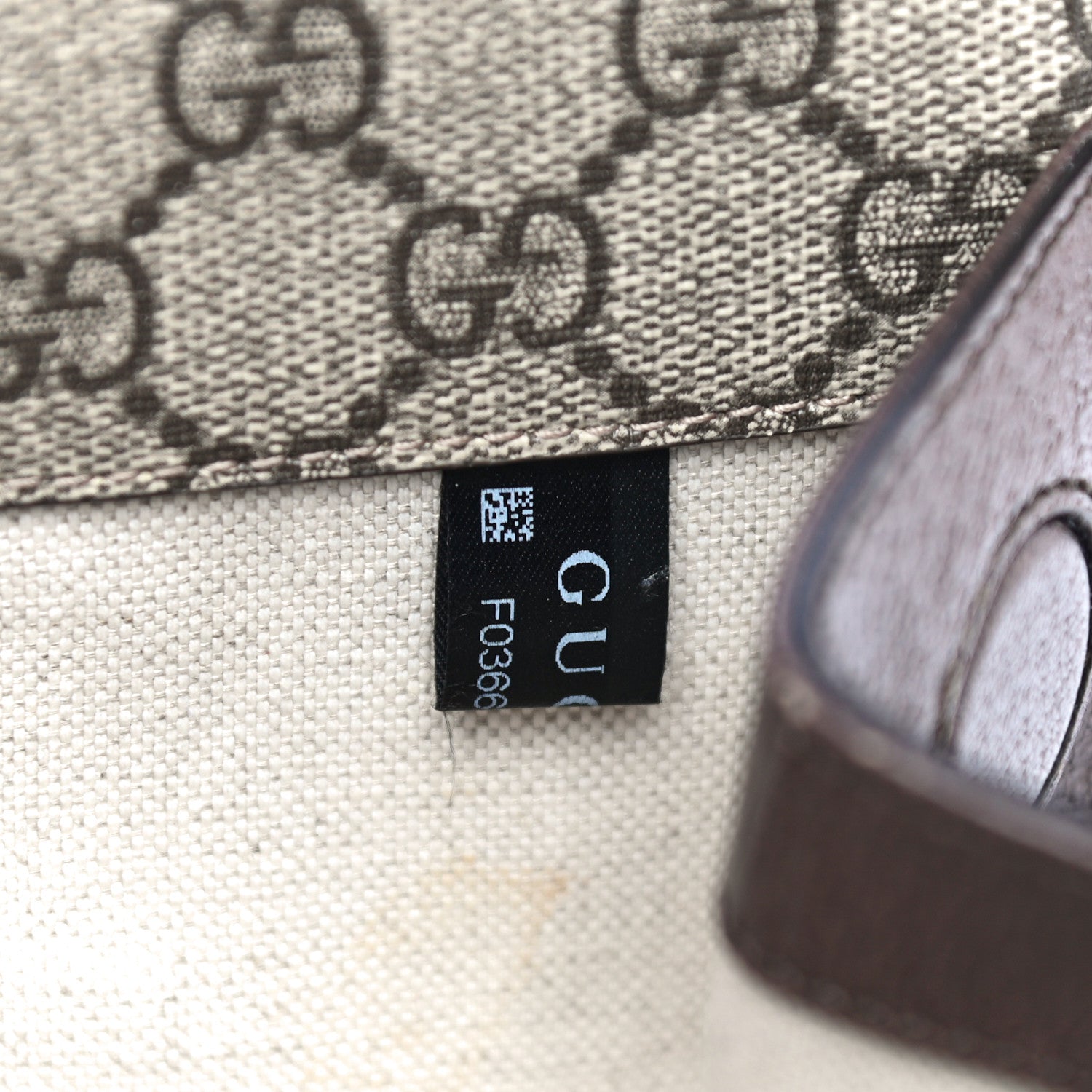 Gucci GG Supreme Monogram Web Small Neo Vintage Double Flap Messenger Bag Beige New Acero 9 of 14