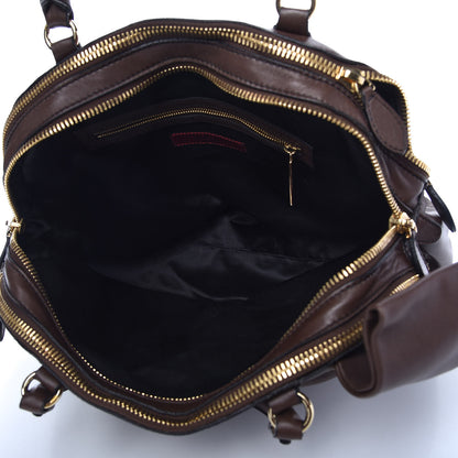 Valentino Garavani Nappa Bow Dome Tote Brown 5 of 8