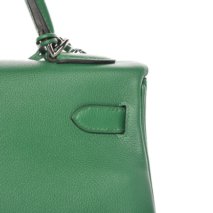 Hermes Evercolor Kelly Retourne 32 Cactus 33 of 37