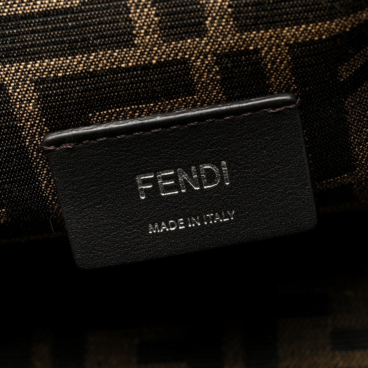 Fendi Vitello Grace Intreccio Small Fendi First Mirto Blue White Ice 6 of 10