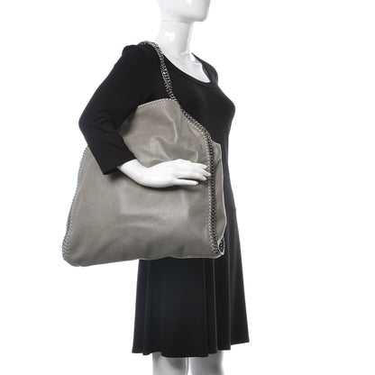 Stella McCartney Shaggy Deer Big Falabella Tote Grey 2 of 9
