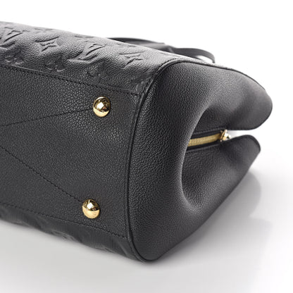 Louis Vuitton Empreinte Montaigne MM Black 9 of 9
