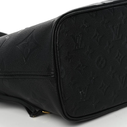 Louis Vuitton Empreinte Monogram Giant Neverfull MM Black 8 of 10