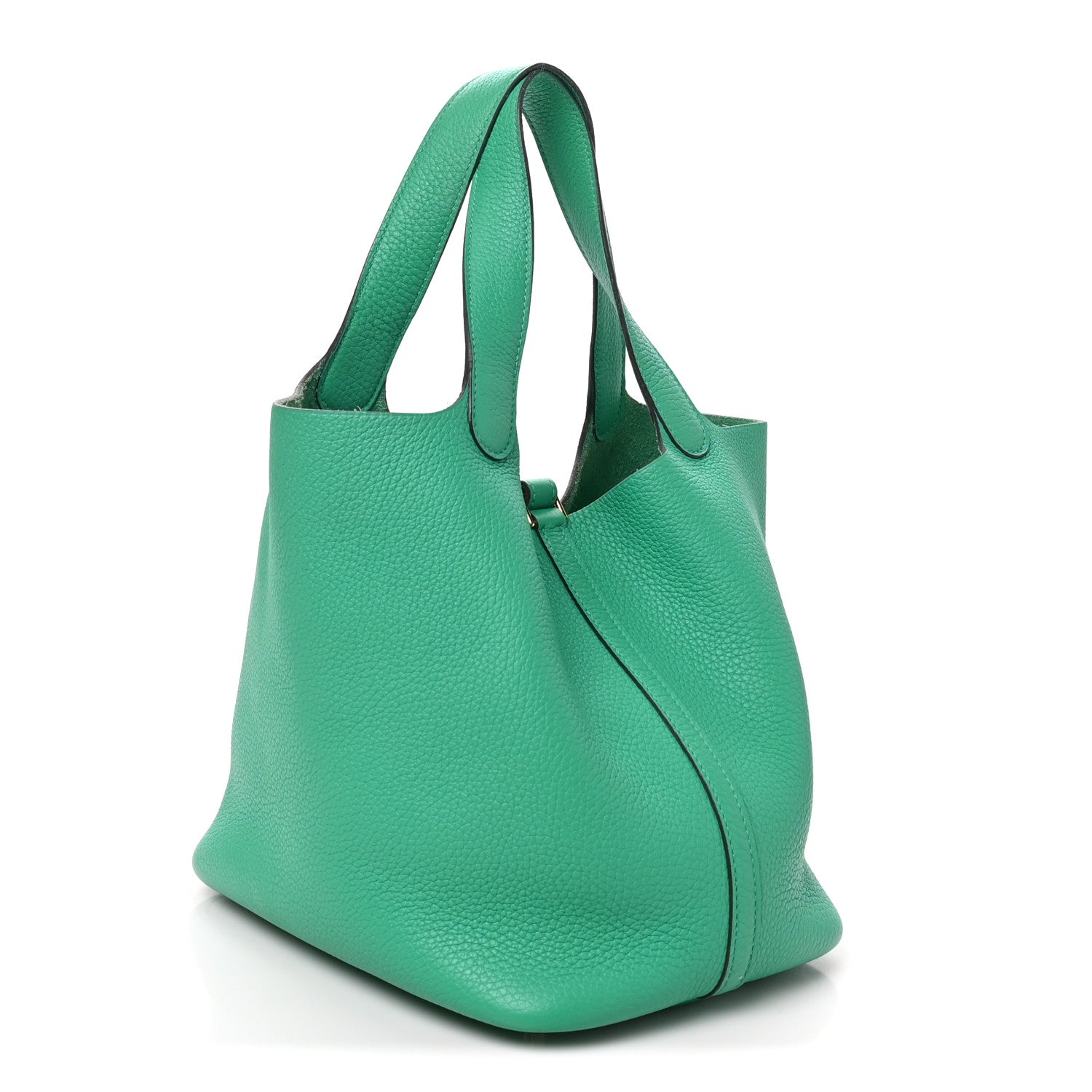 Hermes Taurillon Clemence Picotin Lock 22 MM Menthe 3 of 10
