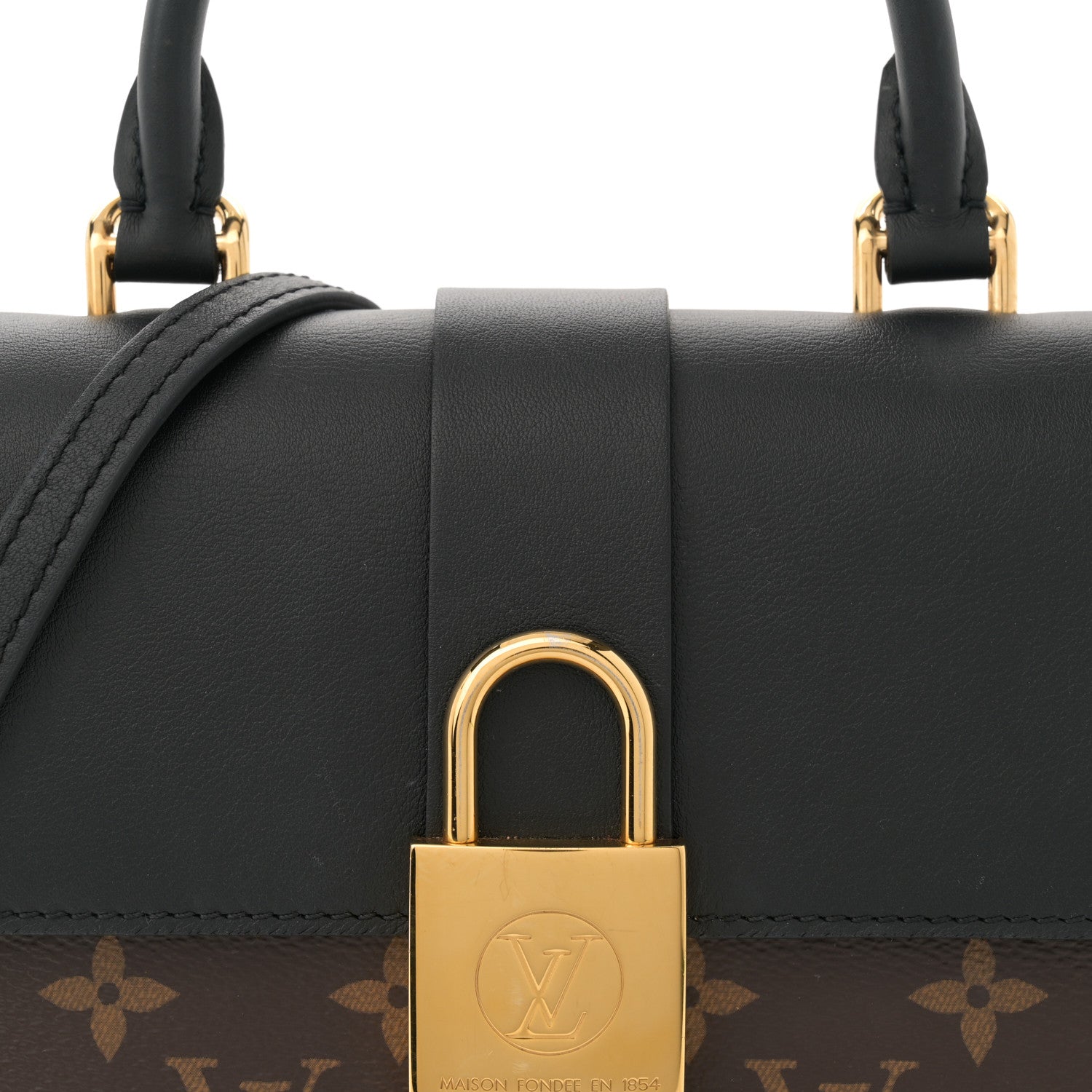 Louis Vuitton Monogram Locky BB Black 7 of 10
