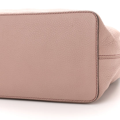 Gucci Pebbled Calfskin Large Soho Hobo Camelia 10 of 12