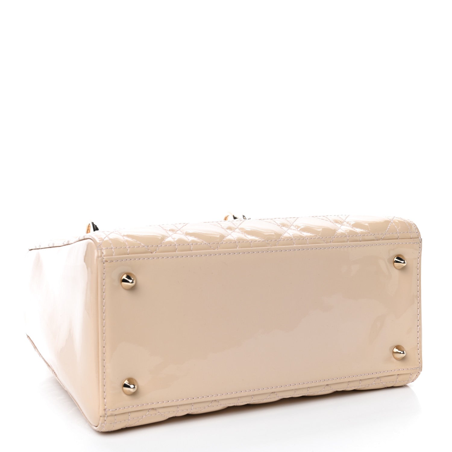 Christian Dior Patent Cannage Medium Lady Dior Light Pink 3 of 4