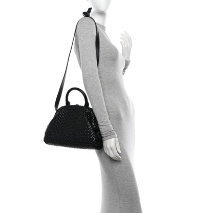 Bottega Veneta Nappa Intrecciato Small Padded The Handle Black 2 of 9