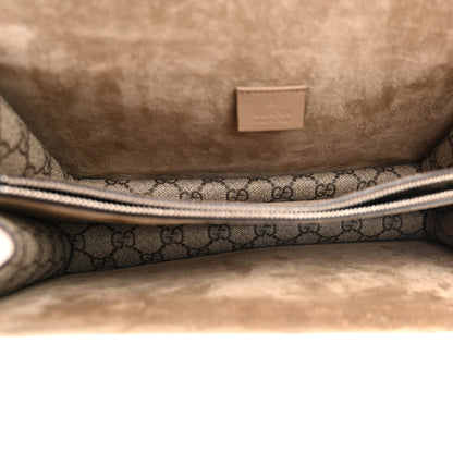Gucci GG Supreme Monogram Small Dionysus Shoulder Bag Taupe 5 of 13
