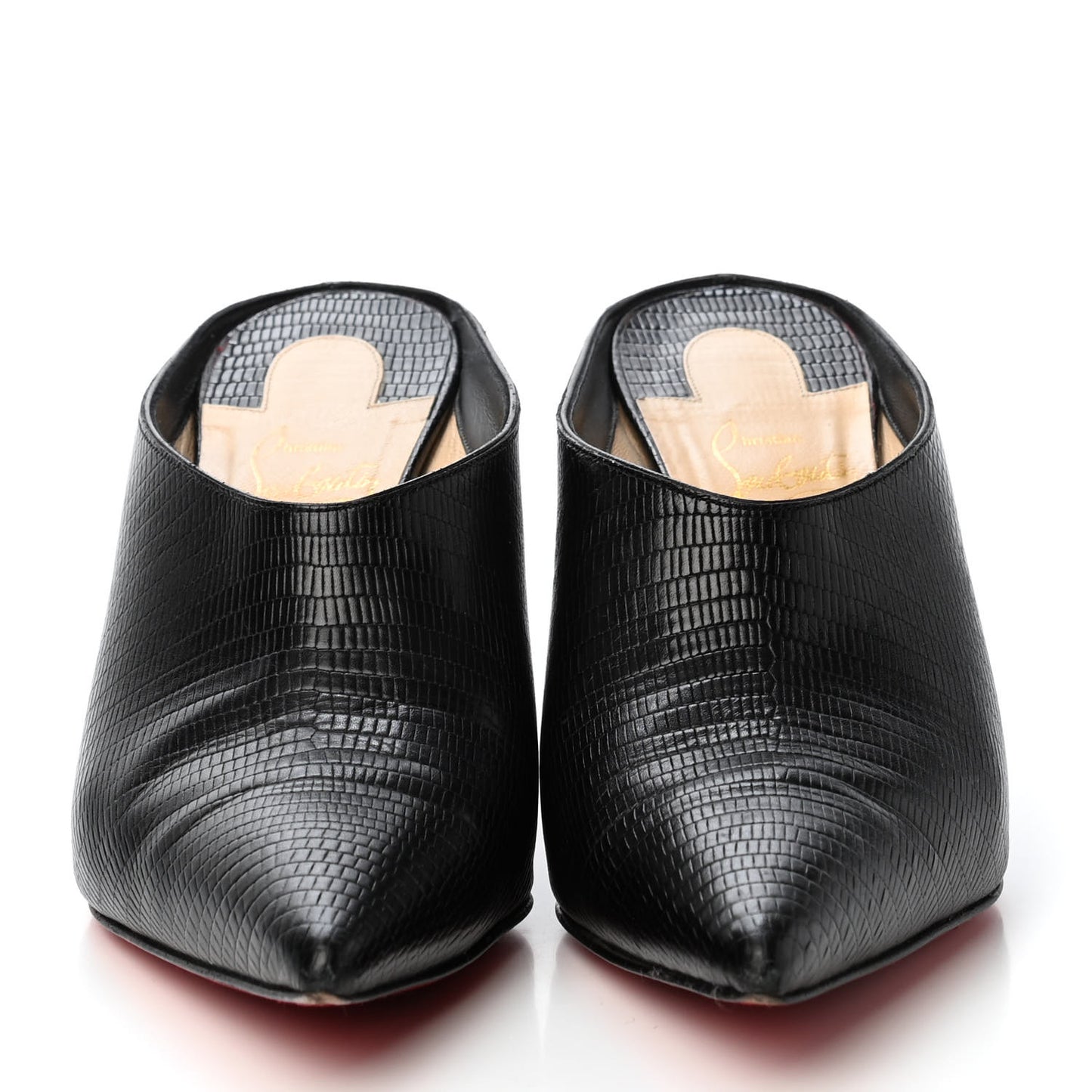Calfskin Zarli Quart 80 Mules 36 Black