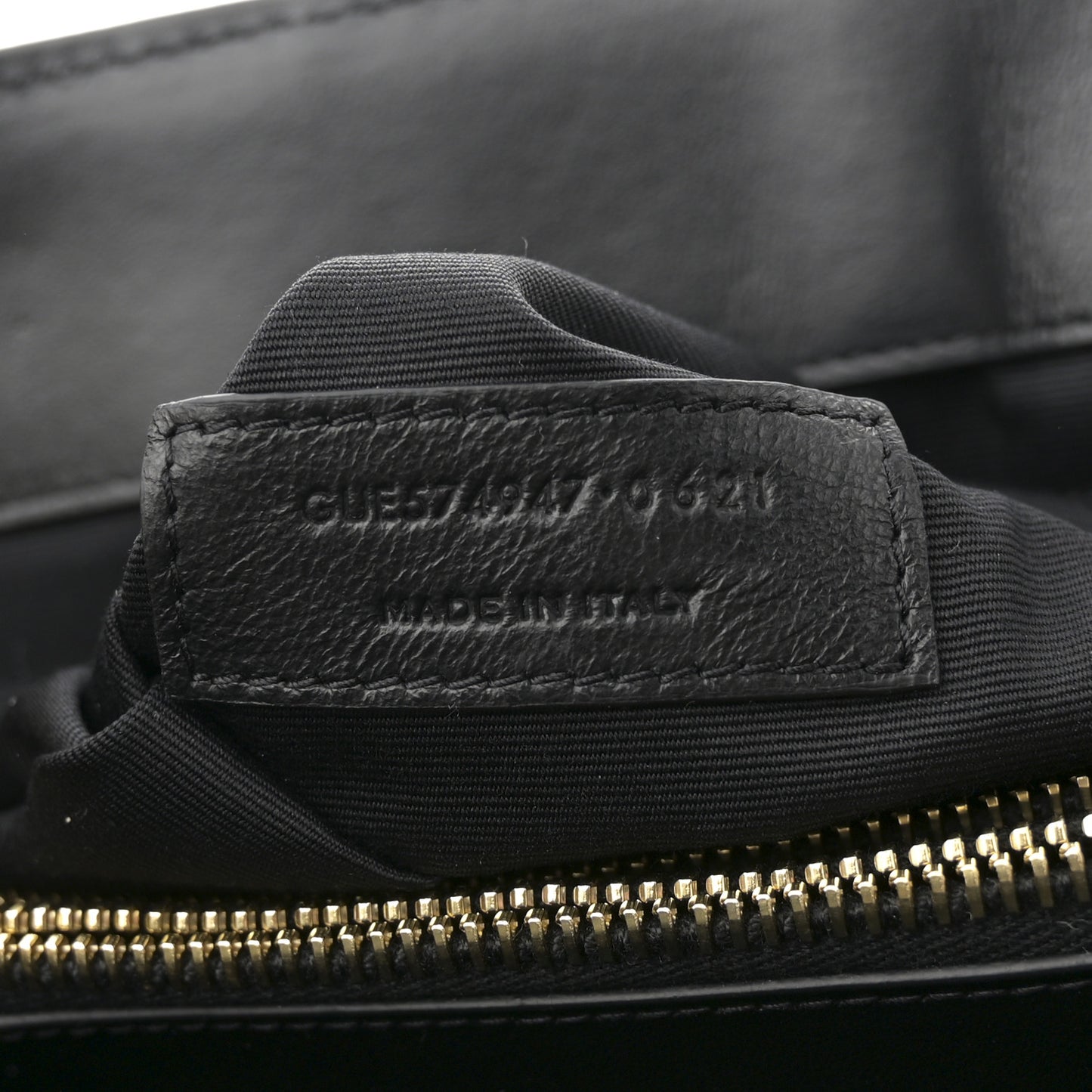 Calfskin Y Quilted Monogram Large Loulou Chain Satchel Black