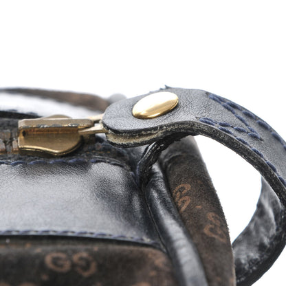 Gucci Velvet Mini GG Monogram Boston Duffle Bag Blue 14 of 15
