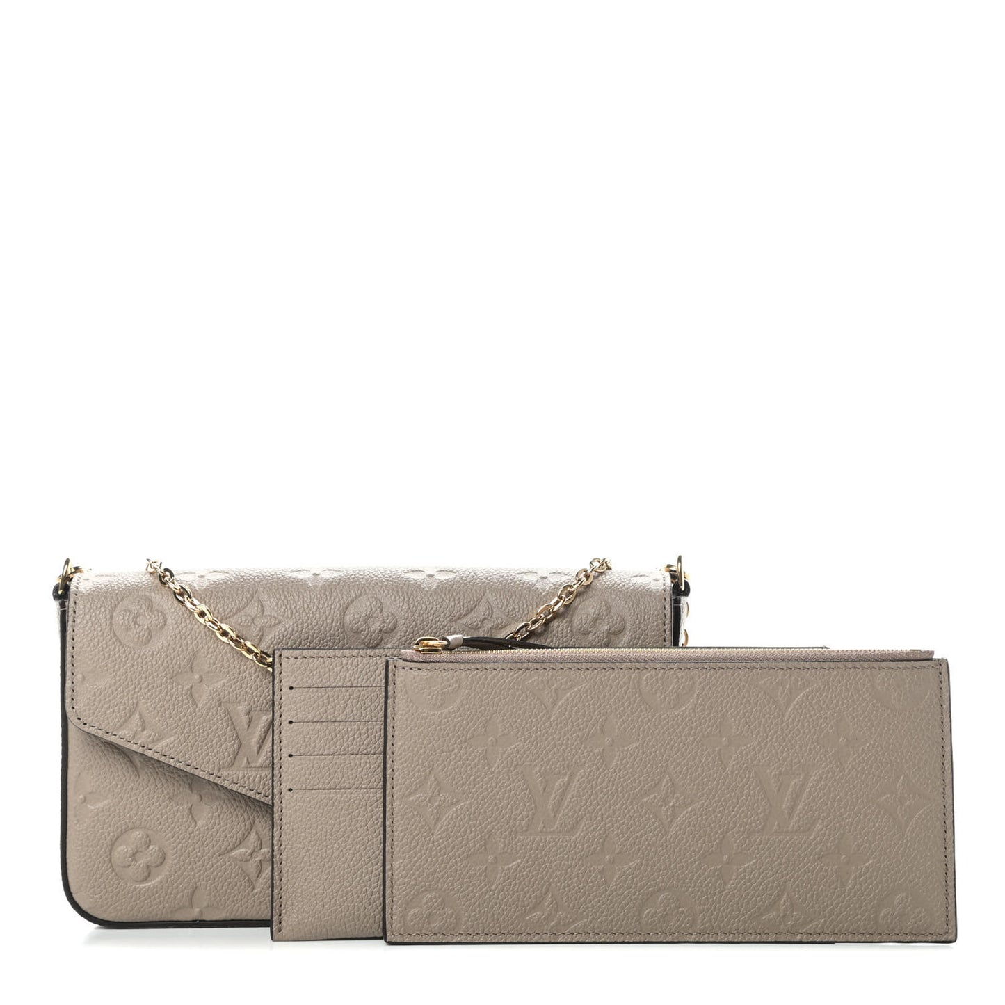 Empreinte Pochette Felicie Chain Wallet Tourterelle